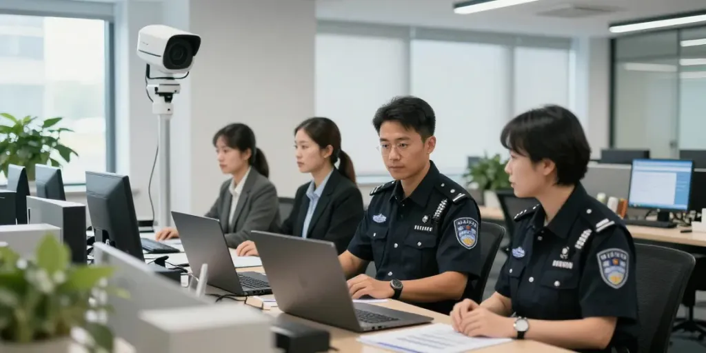 Trusted Corporate Security professionals conducting safety assessments for local businesses.